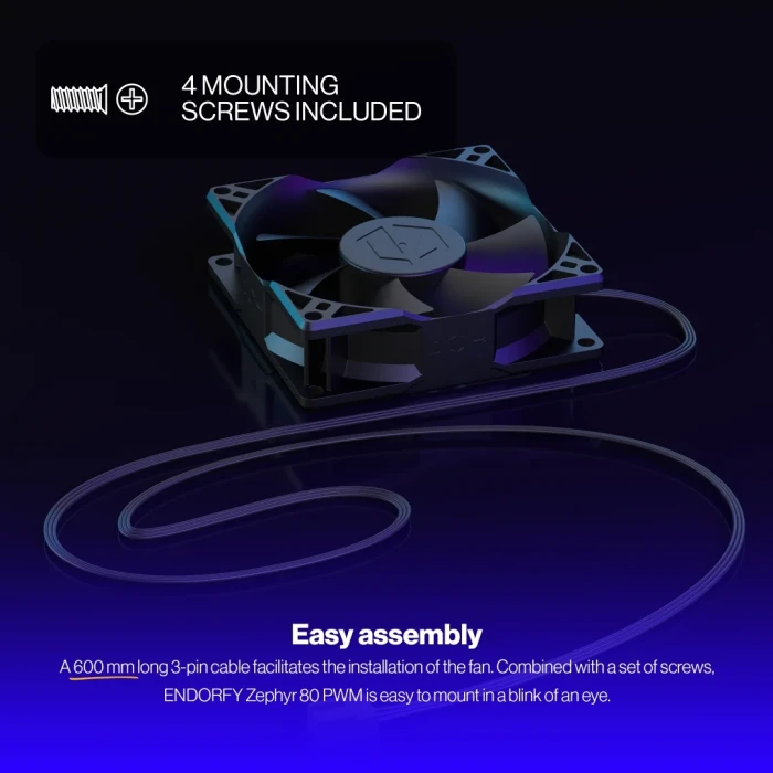 ENDORFY Zephyr 80 - Black