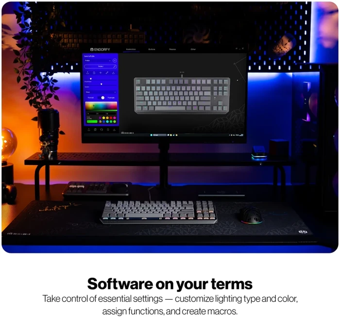 Endorfy Thock V2 TKL Red switch