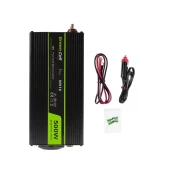 Инвертор 12/220 V DC/AC 500W/1000W, Чиста синусоида, GREEN CELL