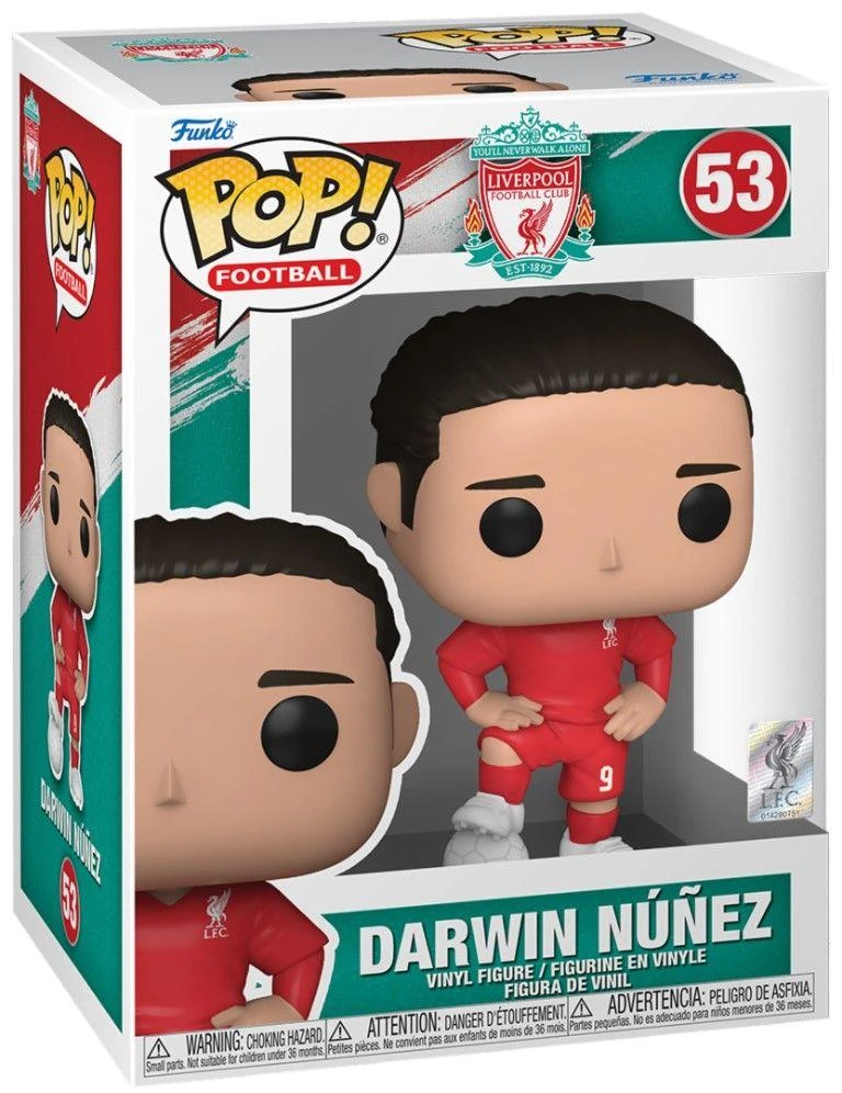 Фигурка Funko Pop! Football: Liverpool FC - Darwin Nunez #53