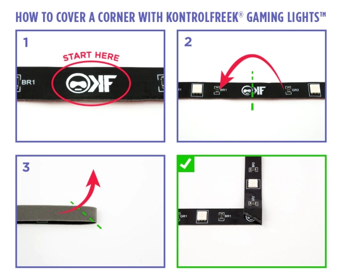 RGB лента KontrolFreek USB - 2.74m