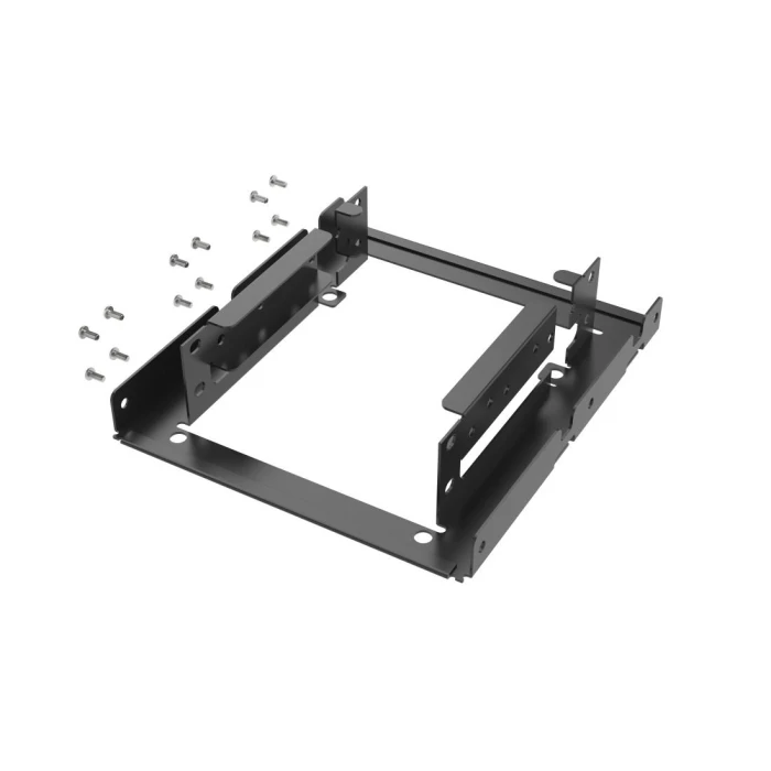 Рамка за твърд диск HAMA, 2 x 2.5" SSD и HDD в слот HDD 3.5", Черен
