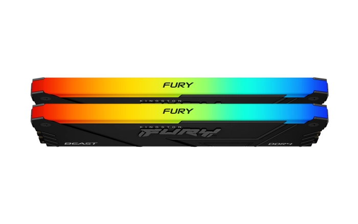 Kingston FURY Beast Black RGB 16GB (2x8GB) DDR4 3600MHz CL17