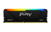Kingston FURY Beast Black RGB 16GB (2x8GB) DDR4 3200MHz CL16
