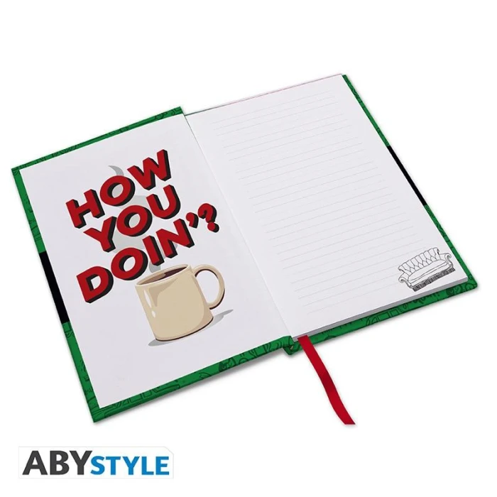 Тефтер ABYSTYLE FRIENDS Friends, A5, 180 страници