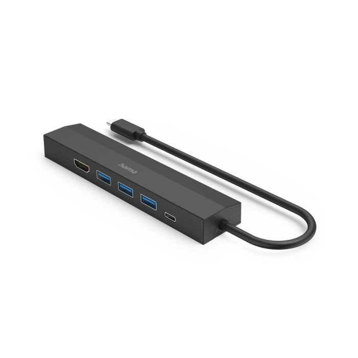 HAMA USB-C хъб HDMI LAN