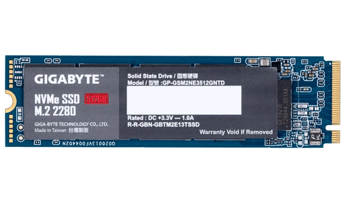 Gigabyte NVMe 512GB