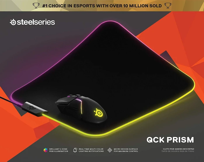 SteelSeries QcK Prism Medium RGB