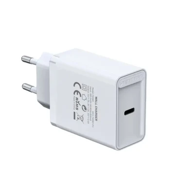 Vention бързо зарядно Fast Charger Wall - QC4.0, PD3.0 Type-C, 30W White - FAIW0