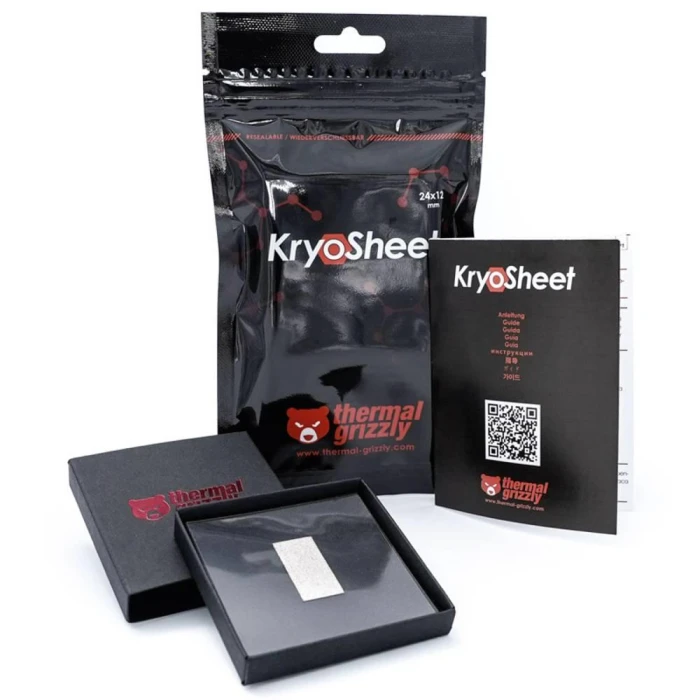 Thermal Grizzly KryoSheet 24×12×0.2 mm Термопроводящ пад