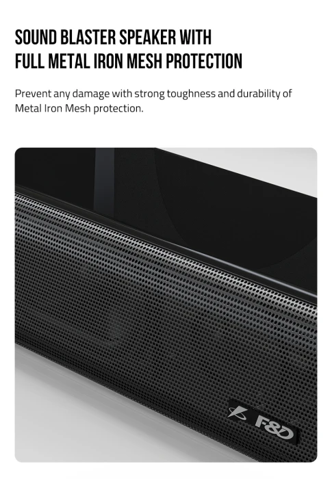 F&D HT-388D Wireless Soundbar 120W