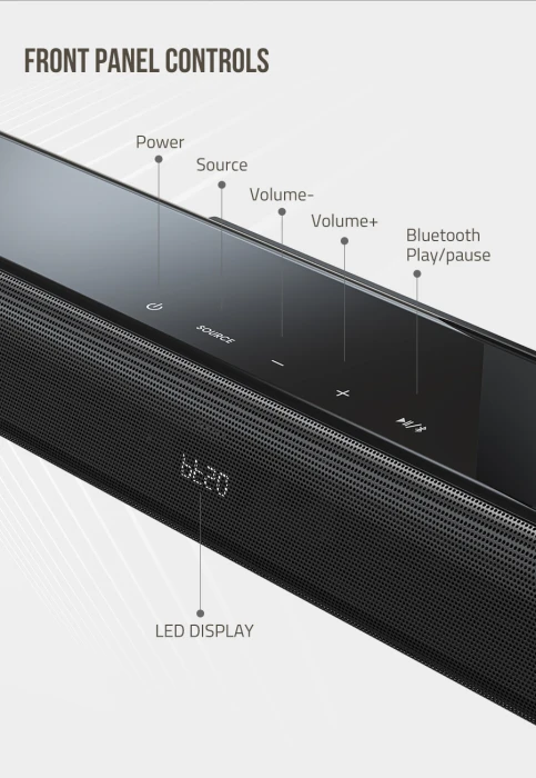 F&D HT-388D Wireless Soundbar 120W