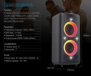 F&D PA300 Party Speaker 100W