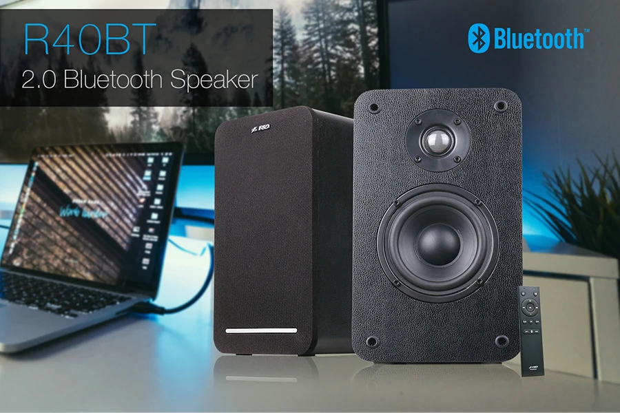 F&D R40BT 2.0 Speakers Black 60W