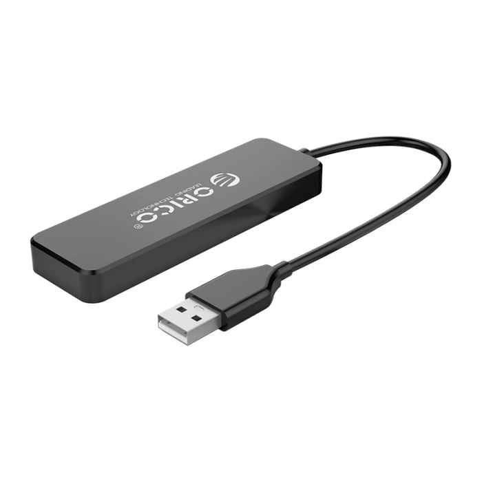 Orico хъб USB2.0 HUB 4 port Black - FL01-BK