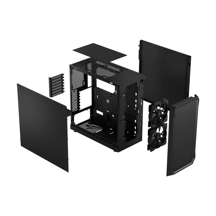 FRACTAL DESIGN FOCUS 2 BLACK SOLID