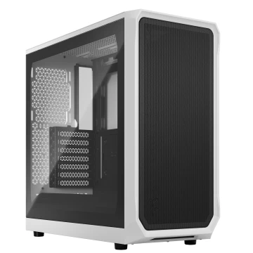 FRACTAL DESIGN FOCUS 2 WHITE TG CLEAR TINT
