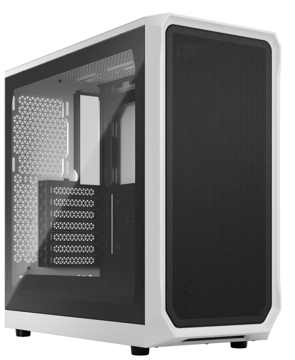 FRACTAL DESIGN FOCUS 2 WHITE TG CLEAR TINT
