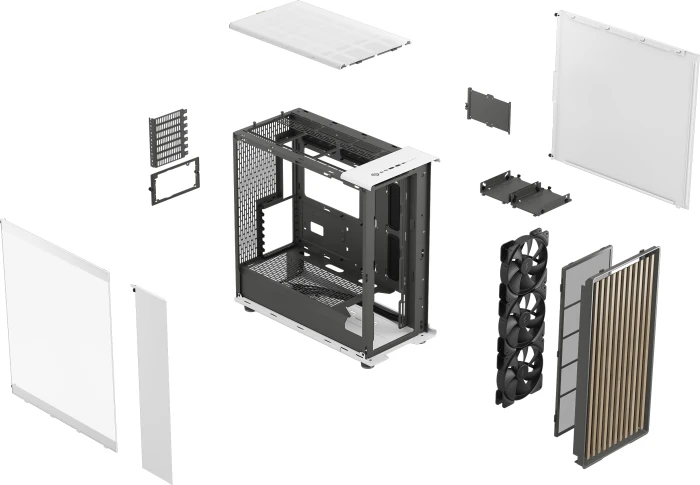 FRACTAL DESIGN NORTH XL CHALK WHITE TG