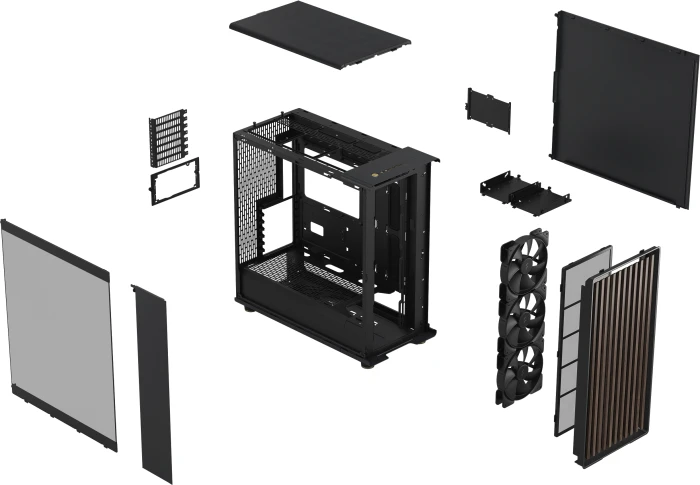 FRACTAL DESIGN NORTH XL CHARCOAL BLACK TG