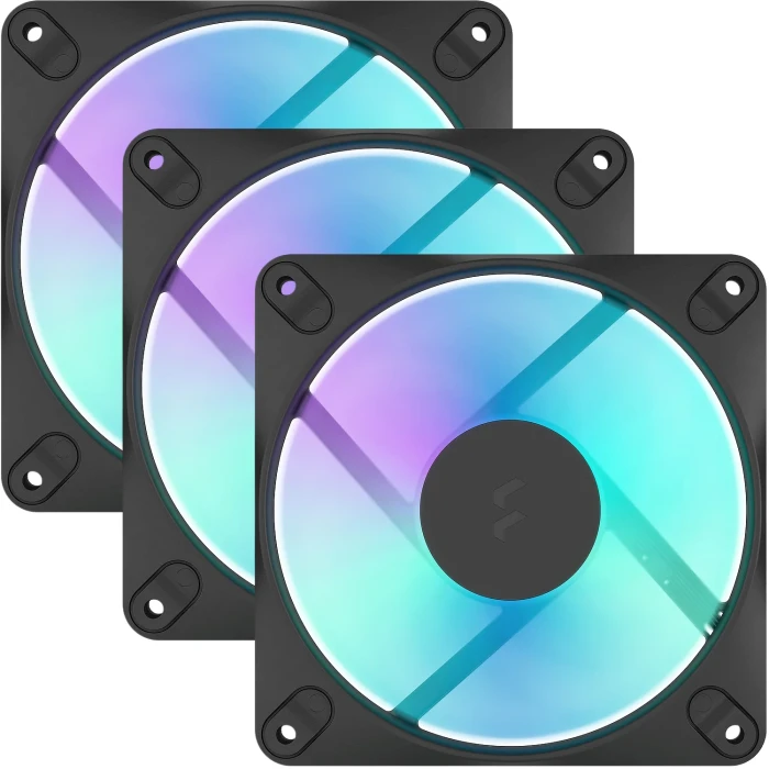 FRACTAL Dynamic 3 – 12 RGB Black - 3in1