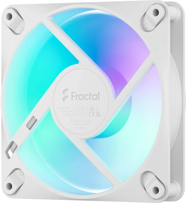 FRACTAL Dynamic 3 – 12 RGB - White