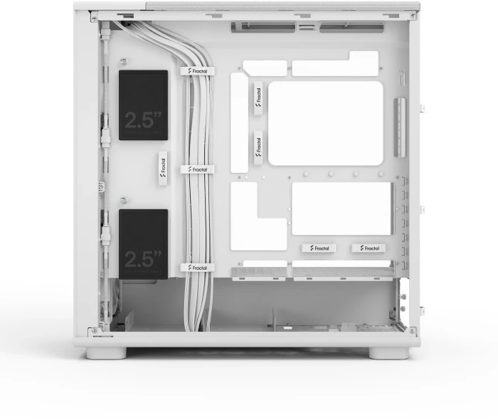 FRACTAL Epoch XL White TG Clear