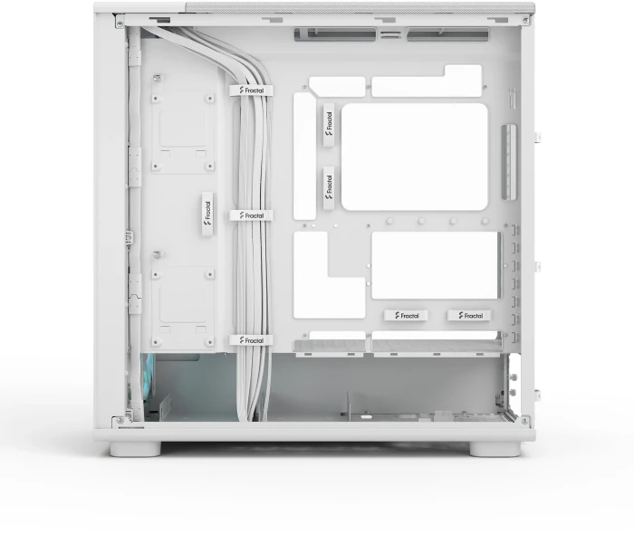 FRACTAL Epoch XL White TG RGB Clear