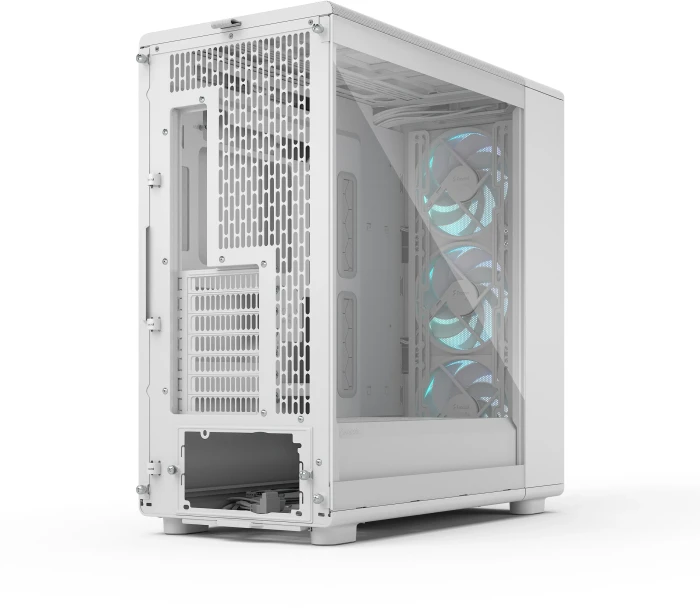FRACTAL Epoch XL White TG RGB Clear