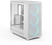 FRACTAL Epoch XL White TG RGB Clear