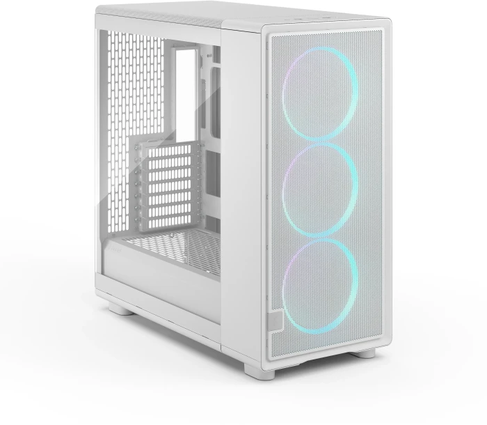 FRACTAL Epoch XL White TG RGB Clear