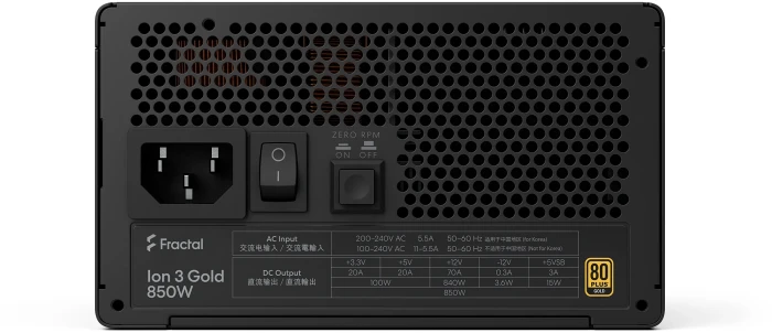 FRACTAL Ion 3 Gold 850W