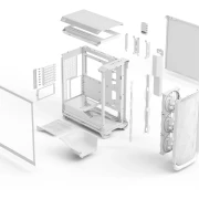 FRACTAL Meshify 3 Ambience Pro RGB White TG Clear Tint