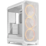 FRACTAL Meshify 3 White RGB TG Clear Tint