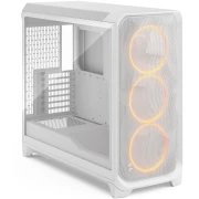 FRACTAL Meshify 3 XL White RGB TG Clear Tint