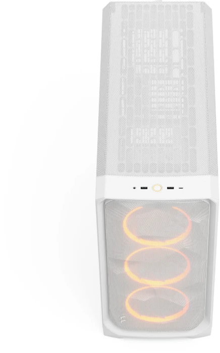 FRACTAL Meshify 3 XL White RGB TG Clear Tint