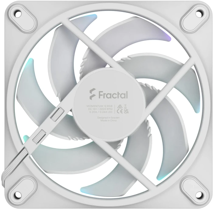 FRACTAL Momentum 12 RGB White