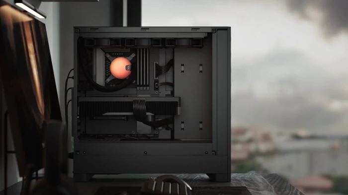 FRACTAL Pop 2 Air Black TG RGB
