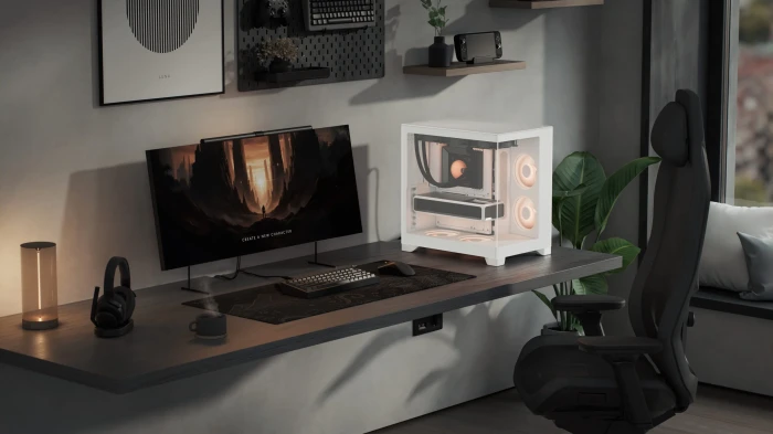 FRACTAL Pop 2 Vision White RGB