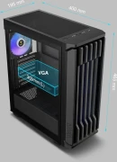 Gamdias AURA GC11 ARGB - Black