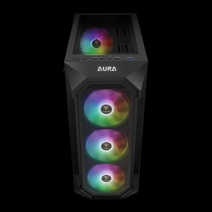 Gamdias AURA GC1 Elite Black Fixed RGB