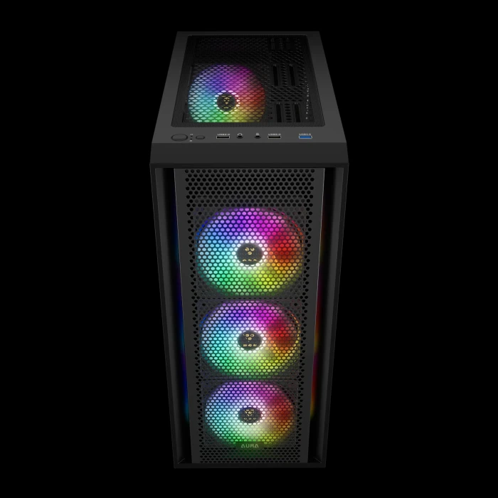 Gamdias AURA GC2 Elite Black Fixed RGB
