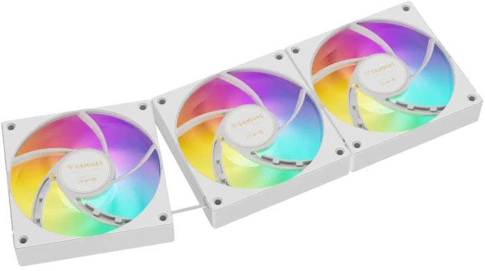 Gamdias AURA GL360 v2 aRGB - White