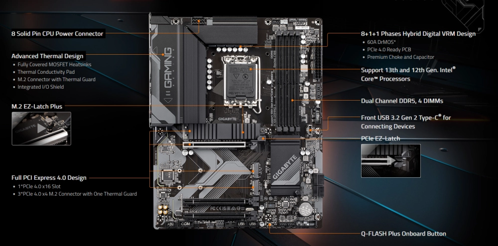 Gigabyte B760 GAMING X DDR5