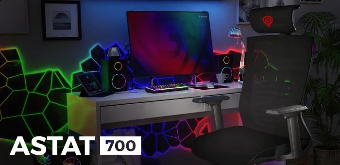 Genesis Геймърски стол Astat 700 G2 Black