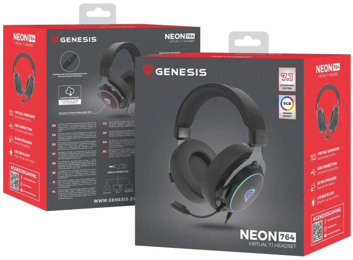 Genesis Neon 764 Black