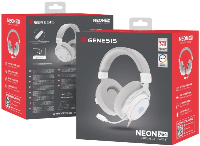 Genesis Neon 764 White