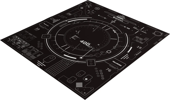 Genesis Tellur 400 SQUARE HUD ПОДОВА ПОДЛОЖКА