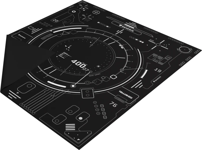 Genesis Tellur 400 SQUARE HUD ПОДОВА ПОДЛОЖКА