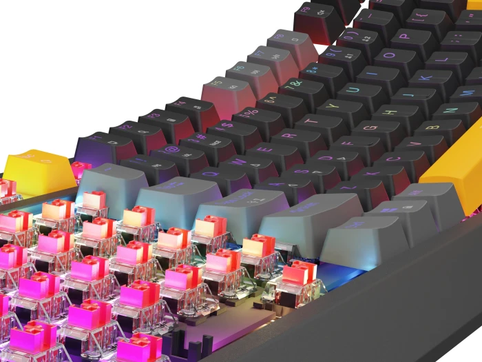 Genesis Thor 230 TKL Anchor Gray Positive Red Switch
